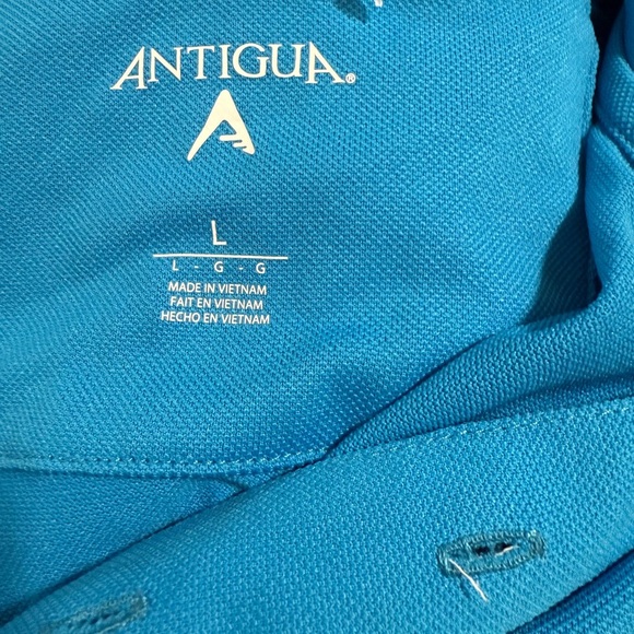 Antigua Carolina Panthers Polo Shirt - Picture 8 of 9